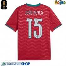 Maglie da calcio Portogallo Joao Neves #15 Prima Maglia Mondiali 2026  Manica Corta